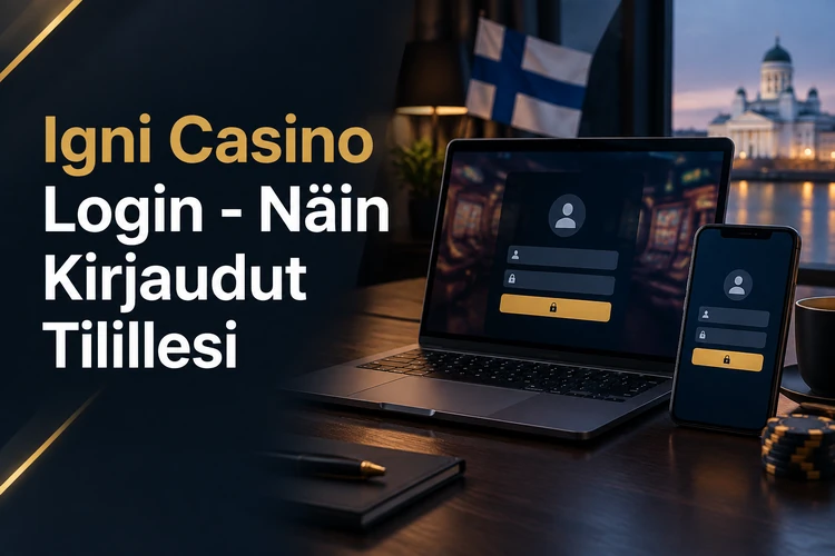 Igni Casino Login - Näin Kirjaudut Tilillesi