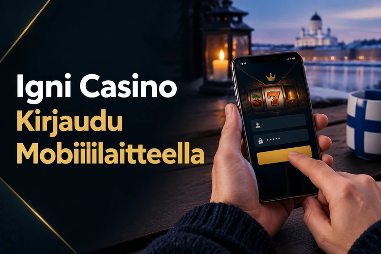Igni Casino Kirjaudu Mobiililaitteella