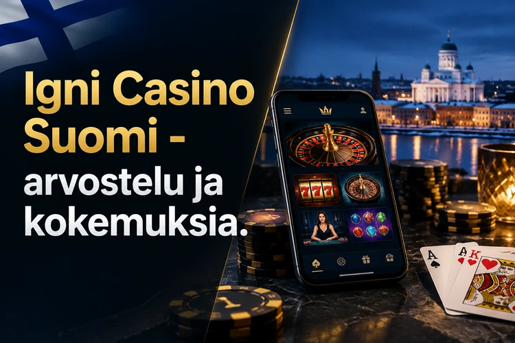 Igni Casino Suomi - arvostelu ja kokemuksia