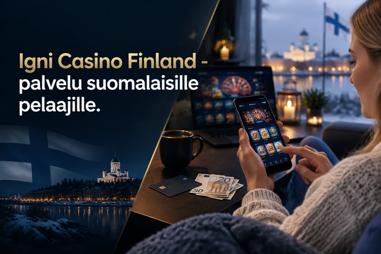 Igni Casino Finland - palvelu suomalaisille pelaajille